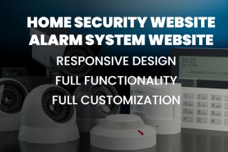 do home security system or alarm system website