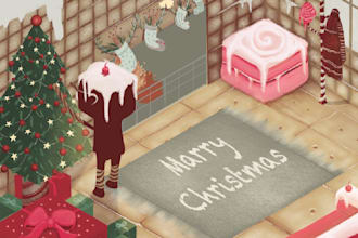 illustrate for gift shop from your ideas