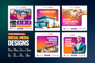 design attractive social media posts