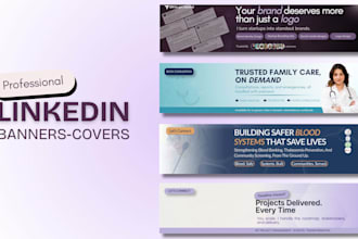 design a custom linkedin banner for personal brand authority