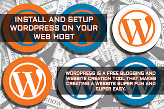 install and setup WordPress on your web host