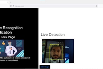 make face recognition ai app in python