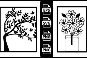 design custom metal wall art sign, teelaunch, laser cutting cricut,dxf