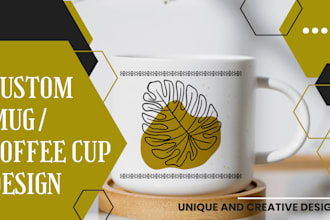 create amazing coffee mug design