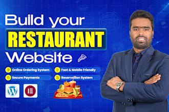 build a professional restaurant wordpress website with online ordering