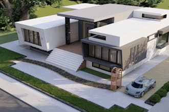 design the best modern facade