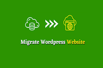 migrate wordpress website from one place to another