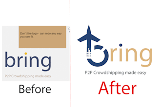 recreate, redesign and convert logo to vector