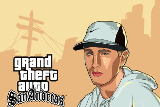 draw you in a gta style