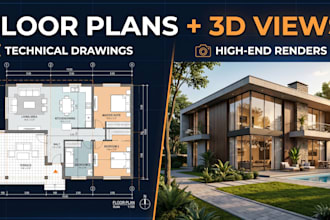 be your architect and create floor plans and 3d views