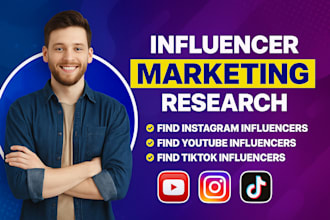 research top instagram, tiktok, and youtube influencers for your brand