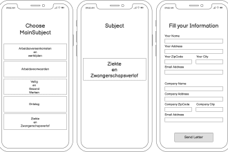 create wireframe design for your mobile app and website