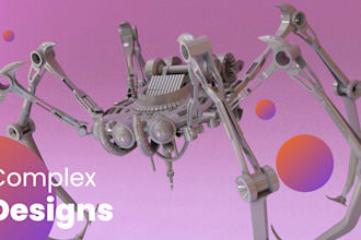 create mechanical designs with perfection