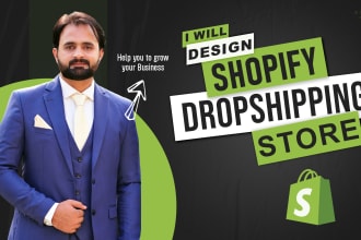 design, redesign shopify store, shopify dropshipping store