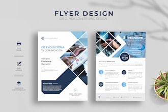 design unique and professional flyers