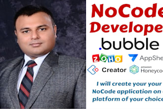 build a no code mvp web app or automation