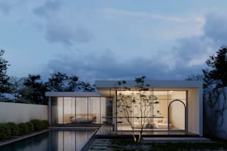 provide high quality renders residential building