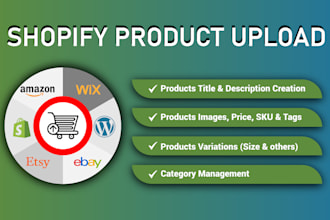 upload products or add products to shopify