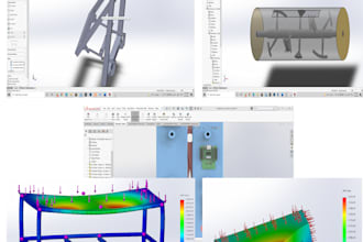 do fea finite element analysis and cfd in ansys and solidworks