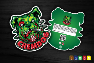 design shaped, die cut weed bags, pouch and mylar bags