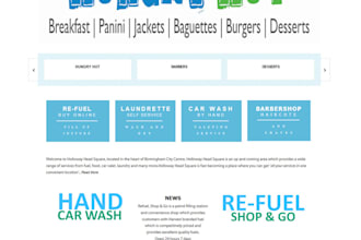 create a responsive and unique professional website