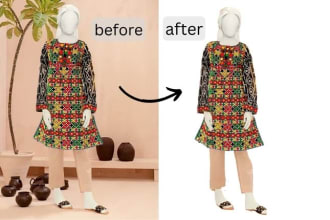 retouch the images and remove or add background, person, object in photoshop