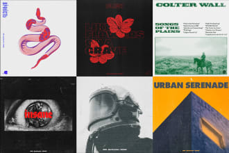 design an original album or cd cover artwork