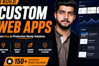 do website development, web design as a full stack developer