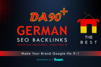 high da german SEO backlinks link building