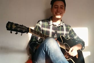 teach to play the guitar for a lefthanded
