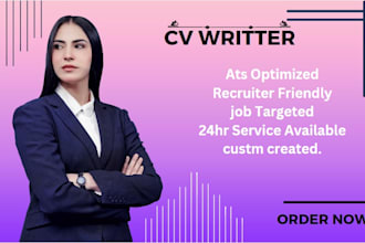 write and design your resume, cv, cover letter, linkedin