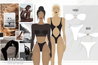 design your swimwear collection
