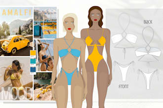 design your swimwear collection