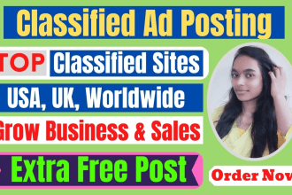 do classified ad posting in top classified ads posting sites, flyer distribute