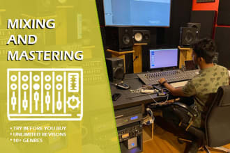 mix master your song of any genre as per your references