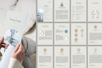 design your pdf workbook, cover, brochure, flyer