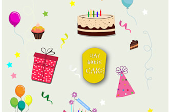 draw your birthday wish card and with your image