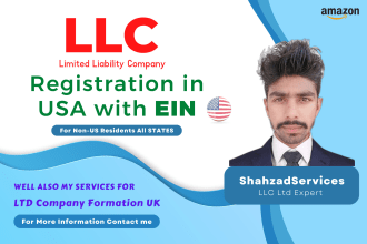 register US llc company with irs ein for non us residents