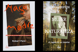 design a modern book cover for you