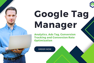 setup analytics, goals, audit, cro, conversion tracking