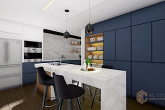 diseñaré espacios interiores modernos en 3d con alta calidad