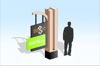 design catchy signage for your business