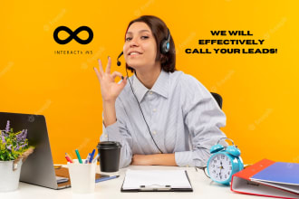 provide call center services to manage all type of leads
