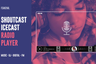 set up your shoutcast icecast online radio with your wordpress website