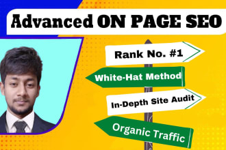 do advanced on page SEO for website ranking  by rank math or yoast