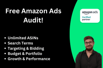 setup, audit, and manage amazon ads PPC campaign
