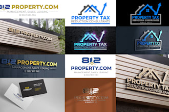 design realtor, construction, real estate, property logo
