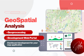 do all your gis tasks, analysis, web mapping, location apps, 3d maps