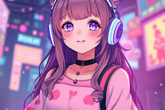 make kawaii music for vtubers or bgm for stream in 1 day