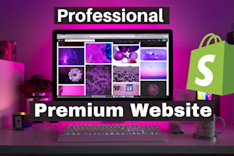 create a premium theme shopify web store site